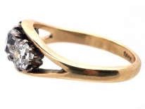 18ct Gold & Platinum, Diamond Three Stone RIng
