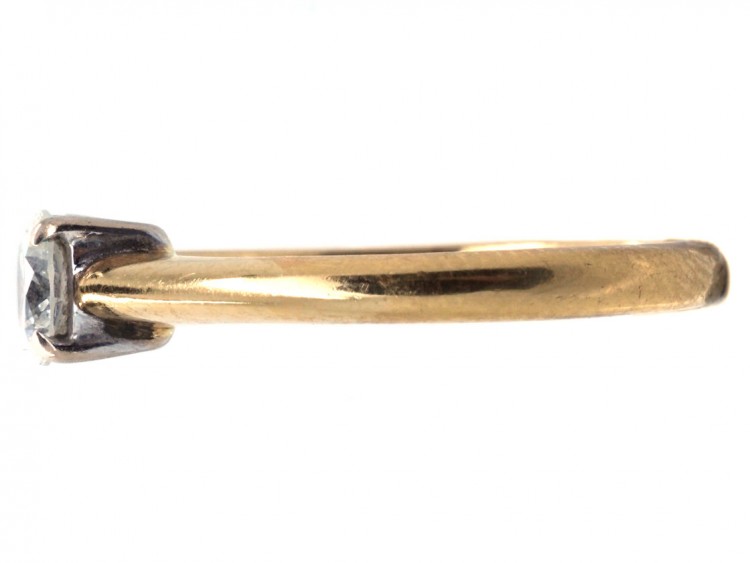 18ct Gold Diamond Solitaire Ring