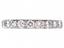 Art Deco Platinum & Diamond Eternity Ring