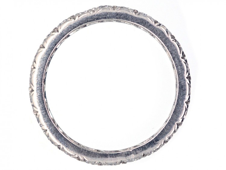 Art Deco Platinum & Diamond Eternity Ring