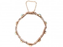 Edwardian 9ct Gold & Opal Bracelet