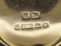 Edwardian 9ct Gold Quatrefoil Design Round Locket