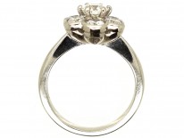 Platinum & Diamond Cluster Ring