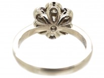 Platinum & Diamond Cluster Ring