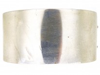 Victorian Silver & Gold Overlay Flowers Motif Bangle