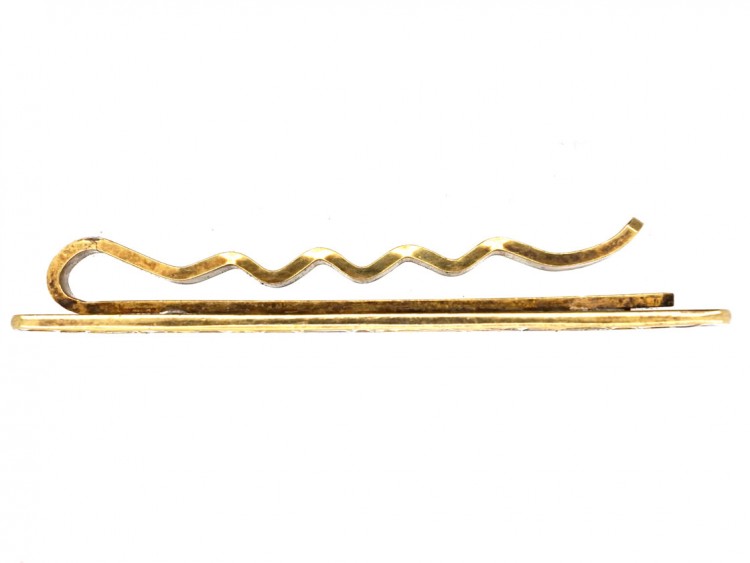 Silver Tie Clip Autumn Series by David Andersen
