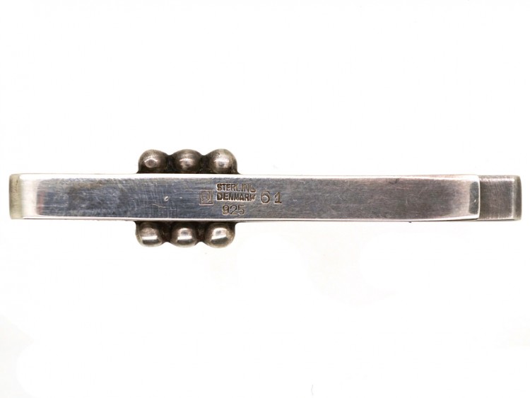 Silver Tie Clip By Georg Jensen