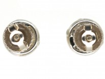 18ct White Gold Diamond Cluster Earrings