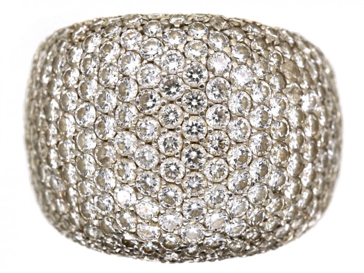 18ct Gold Diamond Pavé set Ring