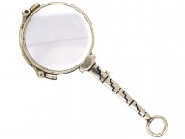 Art Deco Silver & Enamel Lorgnette