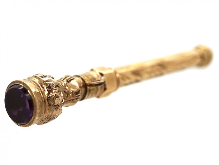 Victorian 9ct Gold Toothpick