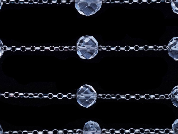 Rock Crystal & Silver Long Guard
