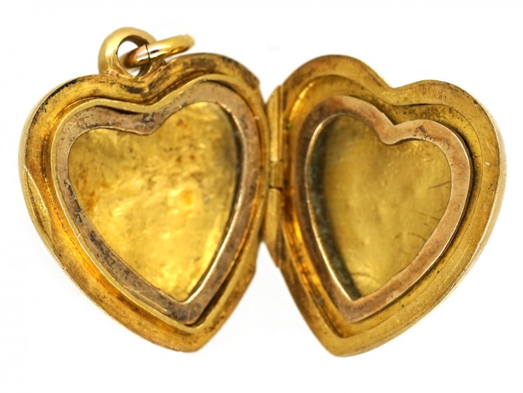 Victorian 18ct Gold Heart Locket