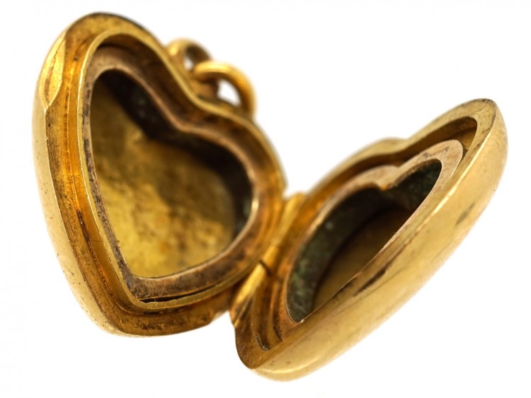 Victorian 18ct Gold Heart Locket
