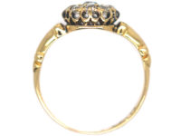 Edwardian 18ct Gold Diamond Cluster Ring