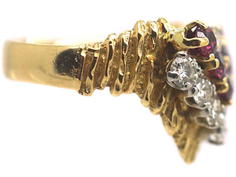1960s Ruby ​& Diamond Ring