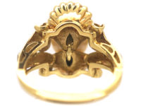 Pearl in The Oyster Shell 18ct Gold Ring