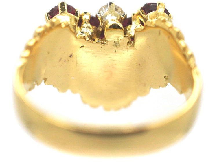 1960s Ruby ​& Diamond Ring