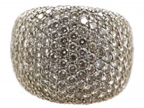 18ct Gold Diamond Pavé set Ring