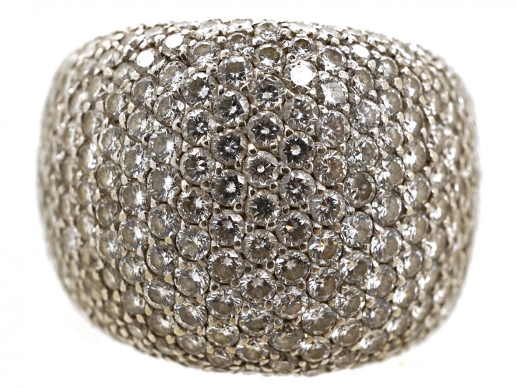 18ct Gold Diamond Pavé set Ring