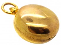 Edwardian 9ct Gold Sovereign Case Pendant