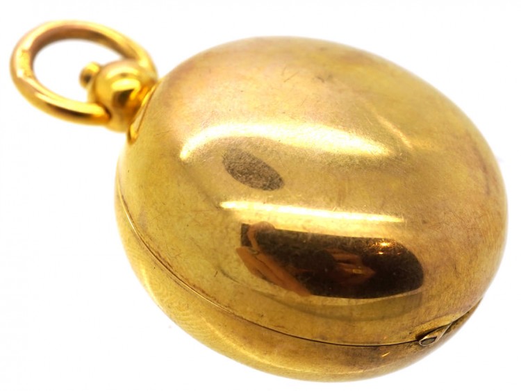 Edwardian 9ct Gold Sovereign Case Pendant