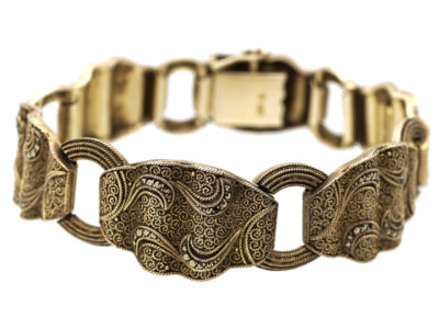 Theodor Fahrner Art Deco Silver & Marcasite Bracelet