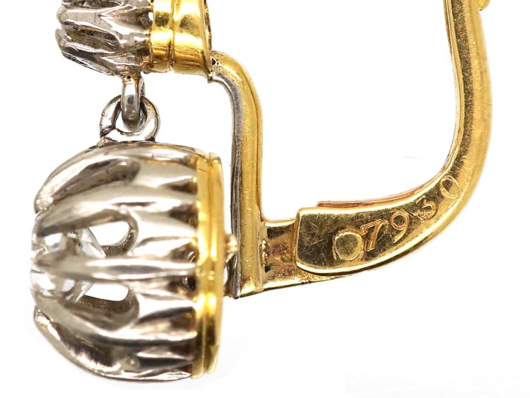 Belle Epoque Diamond Drop Earrings