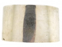 Victorian Silver Aesthetic Period Wide Bangle