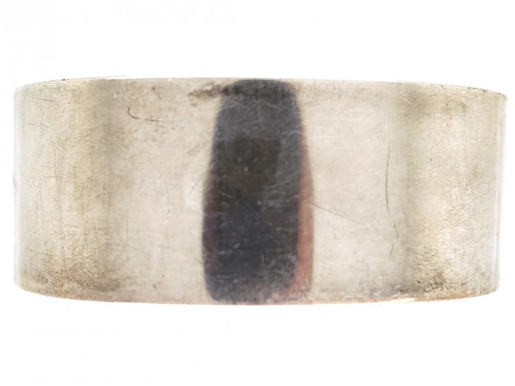 Victorian Silver Swallow Design Bangle