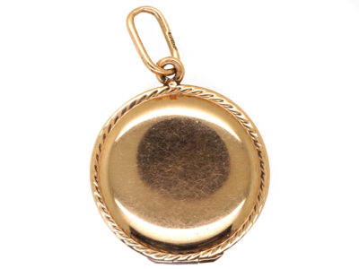 Russian Round 14ct Gold Locket
