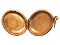 Russian Round 14ct Gold Locket
