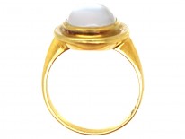 Oval 18ct Gold Moonstone Ring