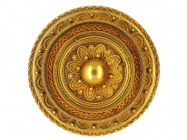 Victorian 15ct Gold Brooch ​& Earrings Set in Original Case