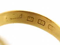 Victorian 18ct Gold Diamond Cluster Ring