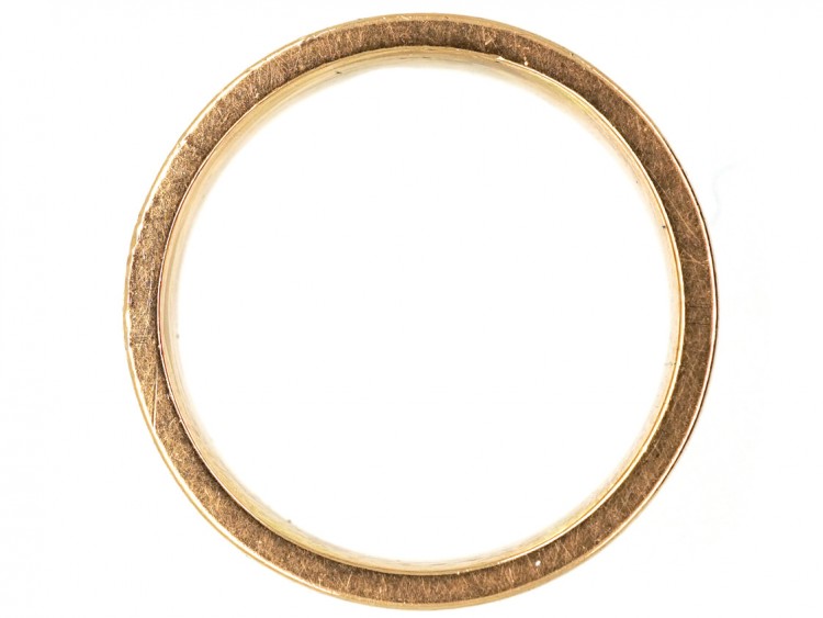 15ct Gold & Enamel Georgian Memorial Ring