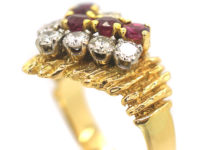 1960s Ruby ​& Diamond Ring