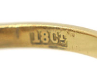 Pearl in The Oyster Shell 18ct Gold Ring