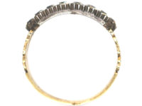 Georgian Double Row Paste Set Ring