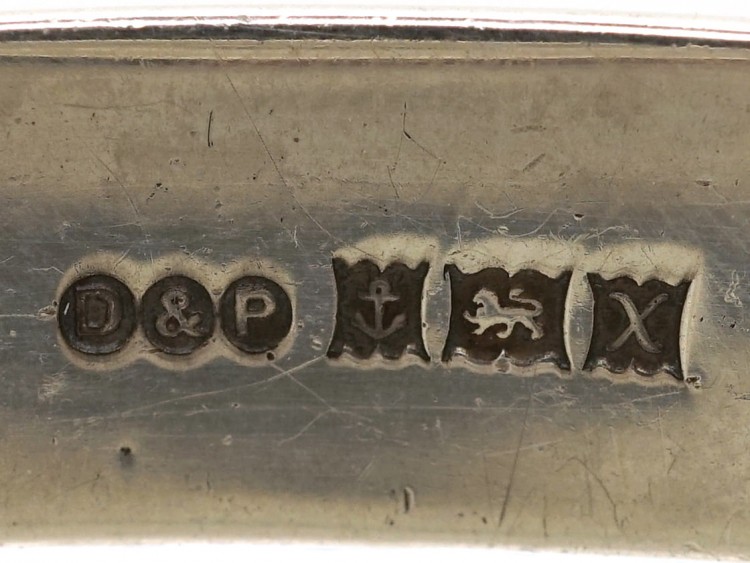 1970s Silver Engraved Bangle