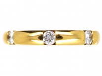 18ct Gold & Diamond Band