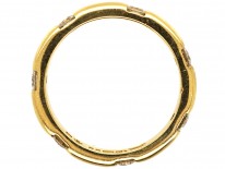 18ct Gold & Diamond Band