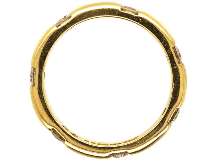 18ct Gold & Diamond Band