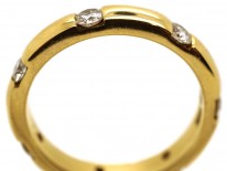 18ct Gold & Diamond Band