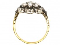 Georgian Rose Diamond Cluster Ring