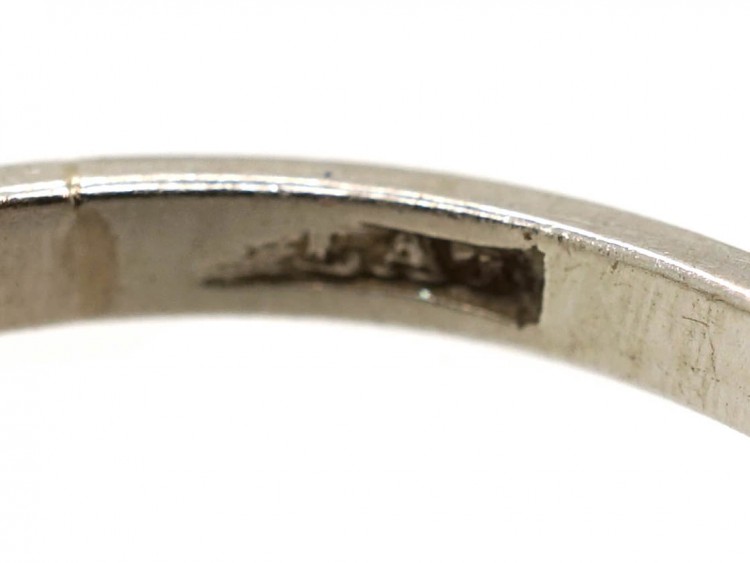 Platinum Three Stone Diamond Ring