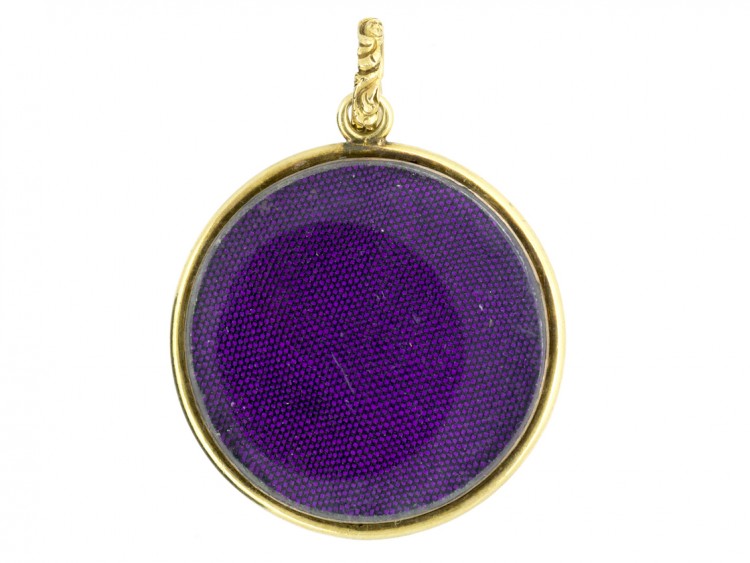 18ct Gold Victorian Regard Locket