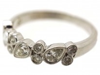 18ct White Gold Diamond Set Half Eternity Ring