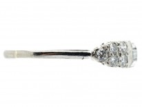Art Deco 18ct White Gold Baguette Diamond Ring