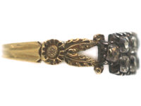 Georgian Double Row Paste Set Ring